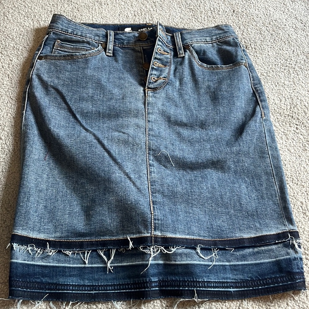 Karl Lagerfeld Paris Jean skirt